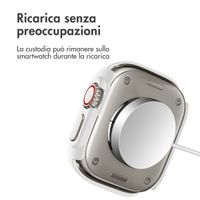 imoshion Cover rigida integrale Apple Watch Ultra / Ultra 2 / Ultra 3 - 49 mm - Bianco
