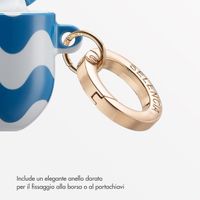 Selencia Cover Vivid  Apple Airpods Pro - Wave Vibes Classic Blue