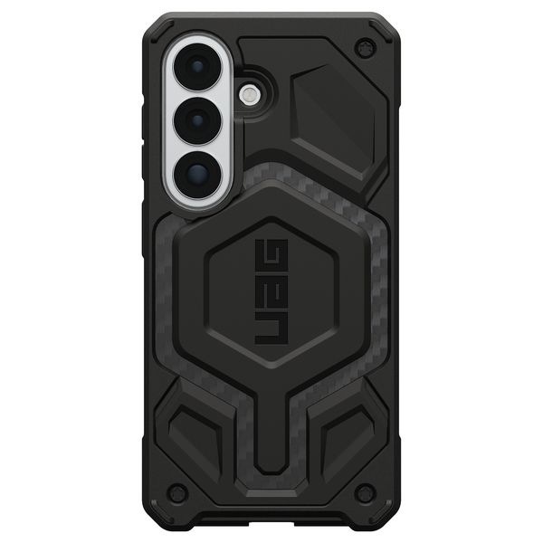 UAG Cover Posteriore Monarch Pro Samsung Galaxy S26 Plus - Carbon Fiber