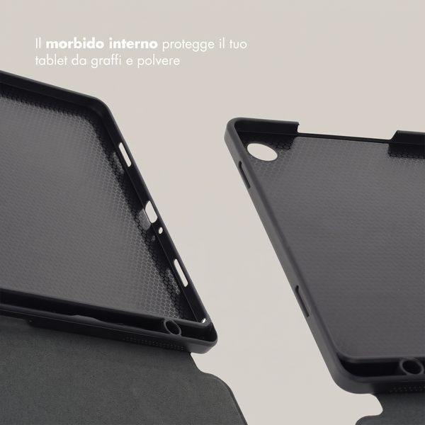 Selencia Cover per tablet Vivid Samsung Galaxy Tab A11 Plus / A9 Plus - Choco Flower Pop