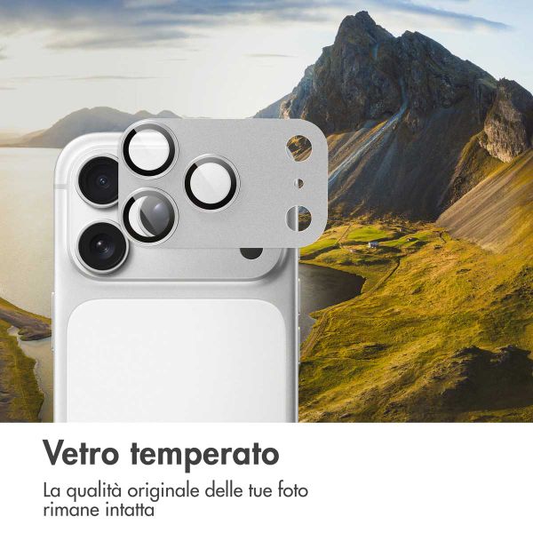 imoshion Protezione fotocamera in Vetro 2 Pezzi Apple iPhone 17 Pro Max - Silver