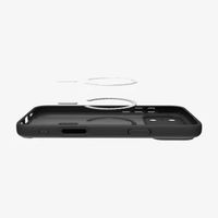 Spigen Cover Posteriore Ultra Ibrida con MagSafe Apple iPhone 17 Pro - Frost Black