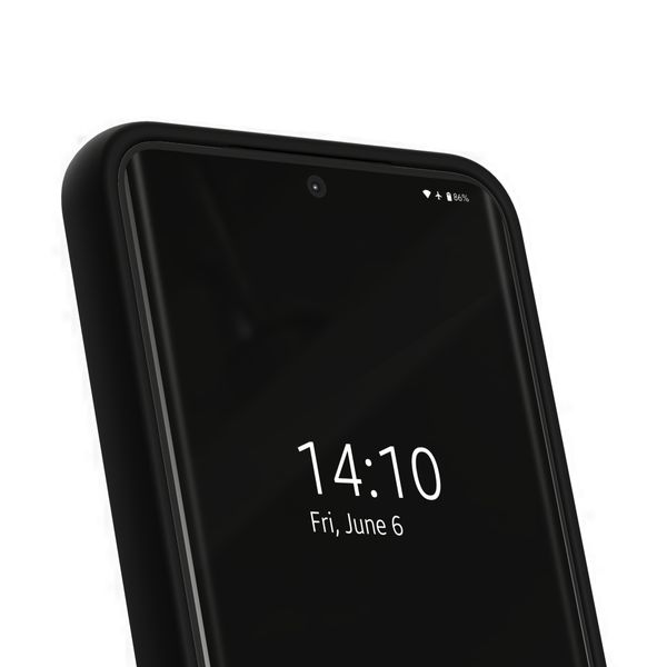 iDeal of Sweden Cover in silicone con MagSafe Samsung Galaxy S26 Plus - Nero