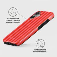 Burga Cover Posteriore Resistente con MagSafe Apple iPhone 17 - Pomegranate