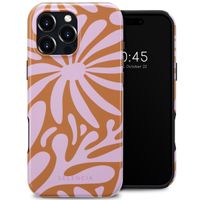 Selencia Cover posteriore Vivid con MagSafe Apple iPhone 16 Pro Max - Modern Bloom Pink