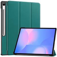 imoshion Cover a libro Trifold Samsung Galaxy Tab S10 FE Plus - Verde scuro