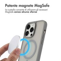 imoshion Cover posteriore Color Guard con MagSafe Apple iPhone 14 Pro Max - Grigio