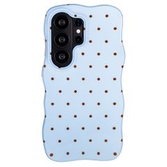 Selencia Cover Vivid Wavy con MagSafe Samsung Galaxy S26 Ultra - Happy Dots Digital Sky