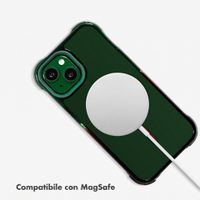 Selencia Cover MagSafe Gradient Apple iPhone 13 - Verde / Marrone