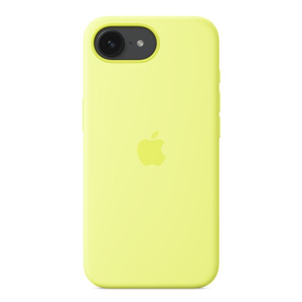 Apple Cover in Silicone Apple iPhone 17e / 16e - Neon Yellow