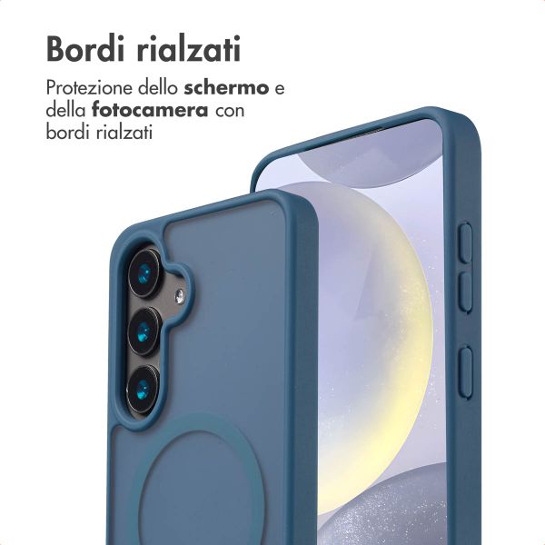 imoshion Cover posteriore Color Guard con MagSafe Samsung Galaxy S24 - Blu scuro