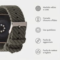 imoshion Cinturino in velluto a coste Apple Watch | 38/40/41/42 mm - Verde