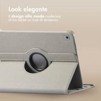 imoshion Cover Girevole a 360° Apple iPad 9 (2021) 10.2 pollici / iPad 8 (2020) 10.2 pollici / iPad 7 (2019) 10.2 pollici - Grigio
