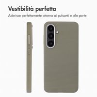 Accezz Cover Mesh con MagSafe Samsung Galaxy S25 / S24 - Grigio scuro