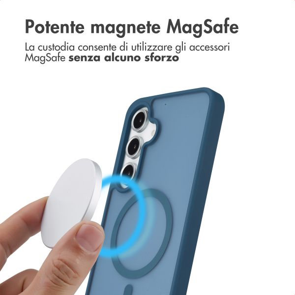 imoshion Cover posteriore Color Guard con MagSafe Samsung Galaxy S24 FE - Blu scuro