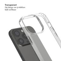 Selencia Cover trasparente con ganci + laccetto da polso Lova Apple iPhone 15 Pro - Leopard