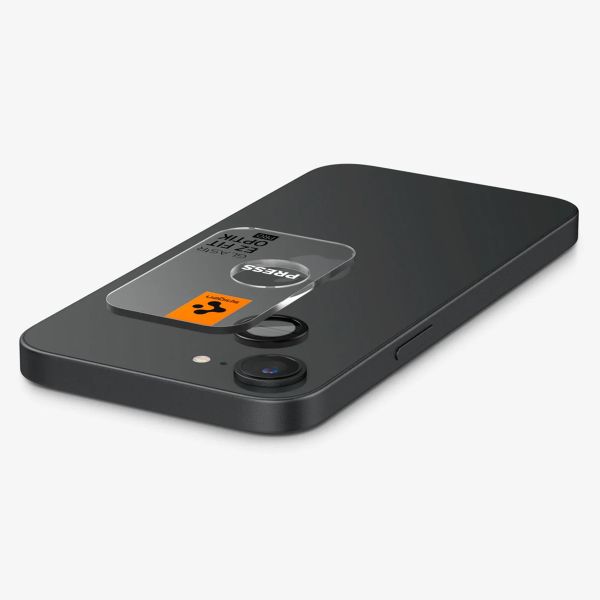 Spigen Optik Pro EZ Fit Lens Protector - Protezione lente fotocamera (confezione da 2) per Apple iPhone 17e / 16e