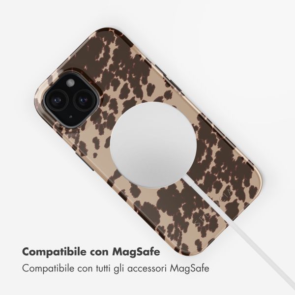 Selencia Cover posteriore Vivid con MagSafe Apple iPhone 15 - Country Moo'd