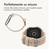 imoshion Cinturino in velluto a coste Apple Watch | 44/45/46/49 mm - Beige