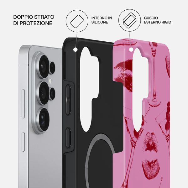 Burga Cover Posteriore Resistente con MagSafe Samsung Galaxy S26 Ultra - Call me