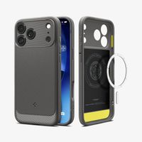 Spigen Cover Rugged Armor con MagSafe Apple iPhone 17 Pro Max - Grey