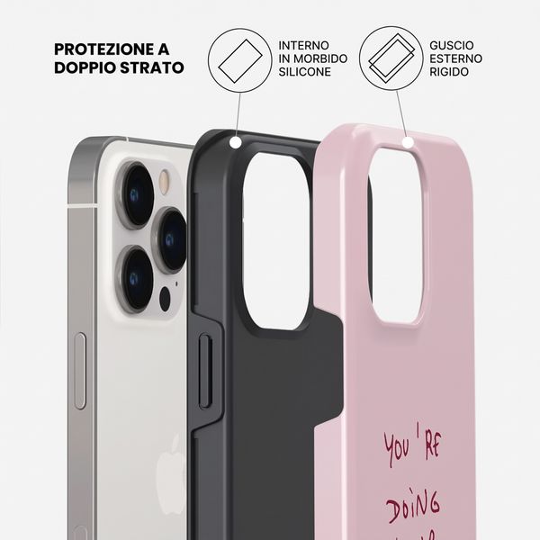 Burga Cover Posteriore Resistente con MagSafe Apple iPhone 14 Pro - Your Best
