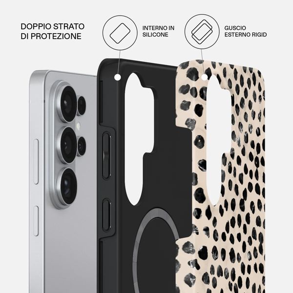 Burga Cover Posteriore Resistente con MagSafe Samsung Galaxy S26 Ultra - Almond Latte
