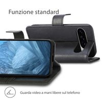 imoshion Cover a libro di Lusso Google Pixel 10 / 10 Pro - Nero
