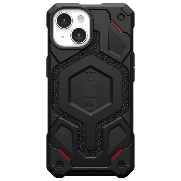 UAG Cover Posteriore Monarch Pro Apple iPhone 15 - Kevlar Black