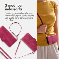 imoshion Cover a libro con Cordino Samsung Galaxy A27 (5G) - Rosso