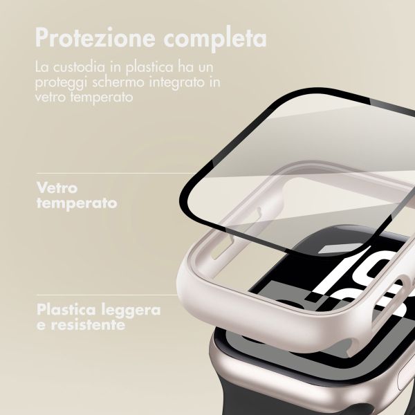 imoshion Cover rigida integrale Apple Watch 10 / 11 - 42 mm - Starlight