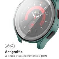 imoshion Cover rigida integrale Samsung Galaxy Watch 6 - 40 mm - Verde scuro