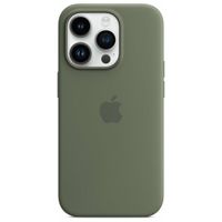Apple Cover Posteriore in Silicone con MagSafe Apple iPhone 14 Pro - Olive