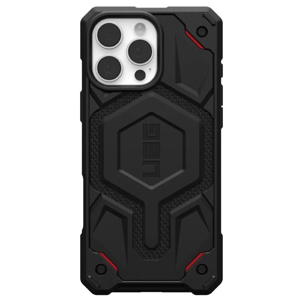 UAG Cover Posteriore Monarch Pro Apple iPhone 16 Pro Max - Kevlar Black