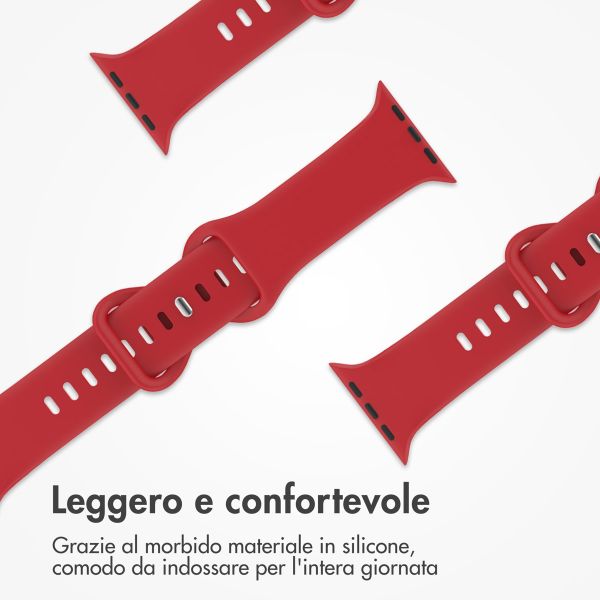 imoshion Cinturino in silicone⁺ Apple Watch | 38/40/41/42 mm - Taglia S/M - Rose