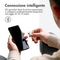 imoshion Aura Earbuds - Auricolari wireless - Auricolari Bluetooth wireless - Bianco