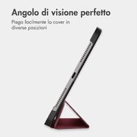 imoshion Cover a libro Trifold Samsung Galaxy Tab A11 Plus - Bordeaux