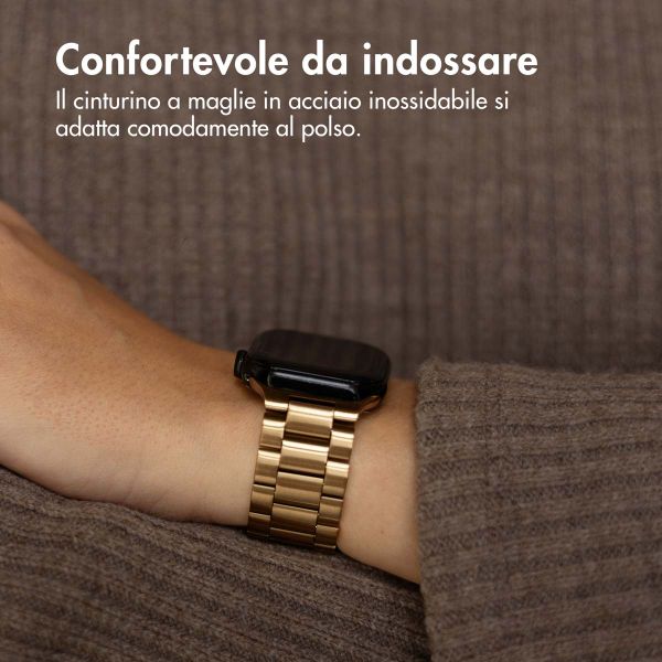 imoshion Cinturino in acciaio Apple Watch | 38/40/41/42 mm - Oro