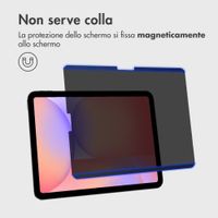 Accezz Pellicola protettiva con privacy magnetica Samsung Galaxy Tab S10 Lite / S10 FE / S9 FE / S9 / S8 / S7