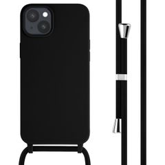 imoshion Cover in Silicone con Cordino Apple iPhone 15 Plus - Nero