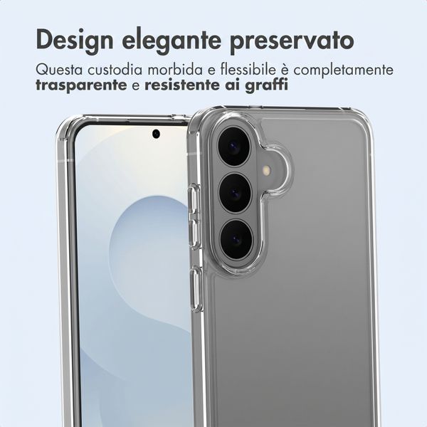 imoshion Cover posteriore protettiva Samsung Galaxy S26 FE - Trasparente