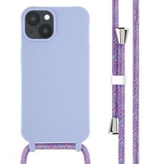 imoshion Cover in Silicone con Cordino Apple iPhone 14 - Viola