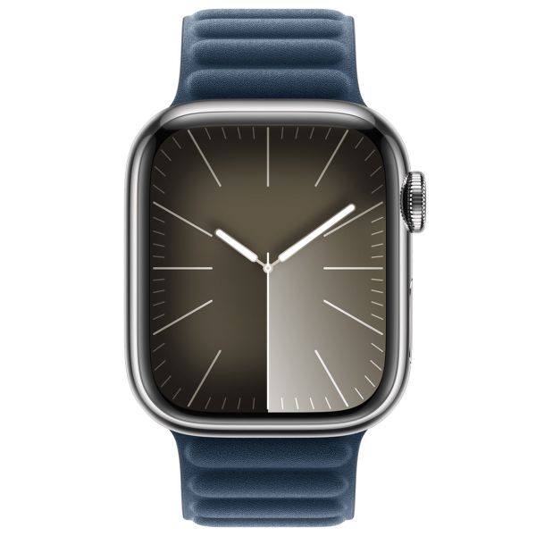 Apple Cinturino Magnetic Link in FineWoven Apple Watch | 38/40/41/42 mm - Taglia M/L - Pacific Blue