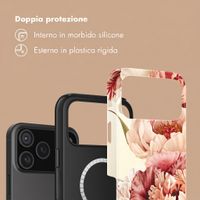 Selencia Cover posteriore Vivid con MagSafe Apple iPhone 18 Pro Max / 17 Pro Max - Vintage Peony