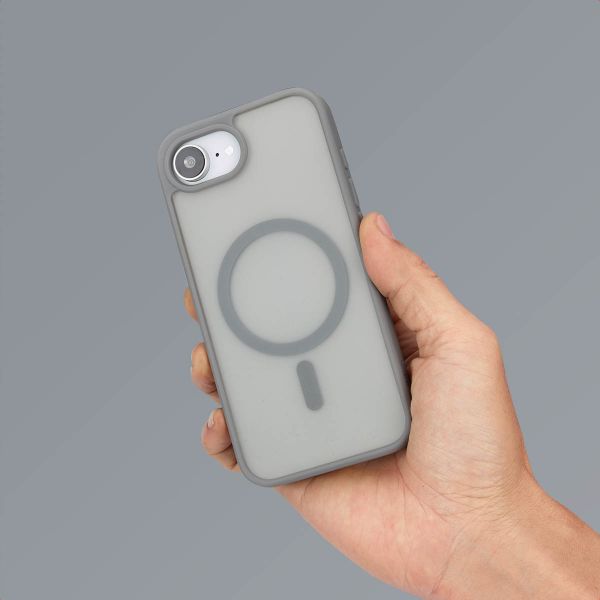 imoshion Cover posteriore Color Guard con MagSafe Apple iPhone 17e / 16e - Grigio