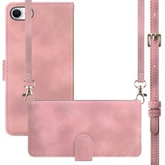 imoshion Cover a libro con Cordino Apple iPhone SE (2022 / 2020) / 8 / 7 - Rosa
