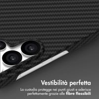 Accezz Cover MagSafe Kevlar® Samsung Galaxy S25 Ultra - Nero