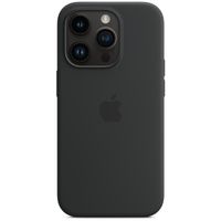 Apple Cover Posteriore in Silicone con MagSafe Apple iPhone 14 Pro - Midnight