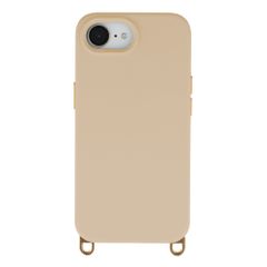 Selencia Rivièra MagSafe Backcover met afneembare haakjes Apple iPhone 17e / 16e - Milky Latte
