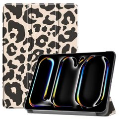 imoshion Cover Trifold Design Apple iPad Pro 13 (2025) M5 / (2024) M4 - Leopard